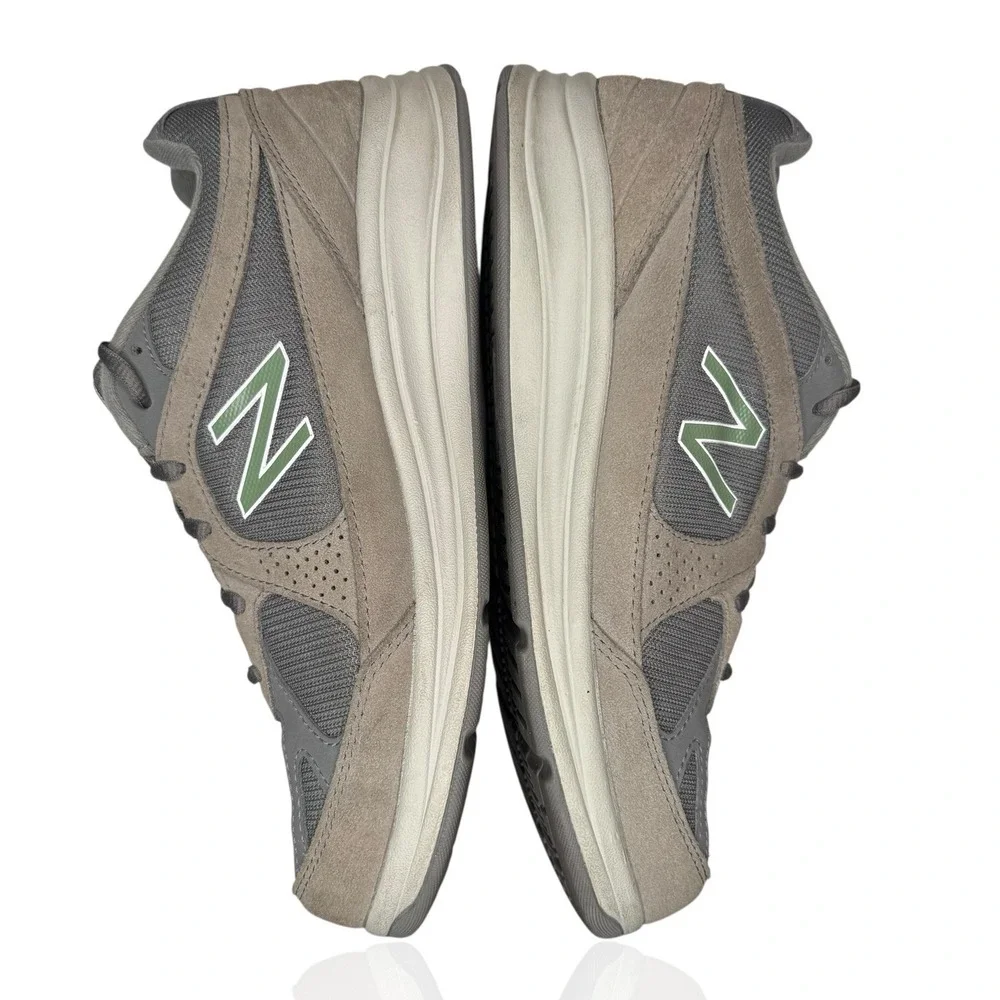 New Balance 877 Walking Shoes Mens 8 2E Extra Wide Cushioning Comfort Lace Up‎